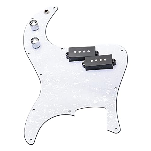 Unxuey P-Bass 11 Hole Prewired Loaded Pickguard - Image 3
