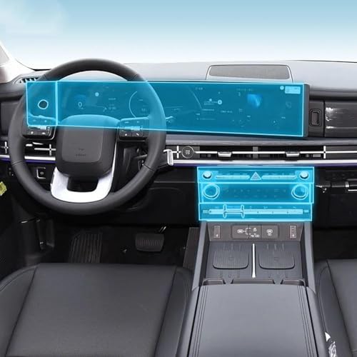Film de protection PPF en TPU pour console Hyundai Santa Fe 2024-2025