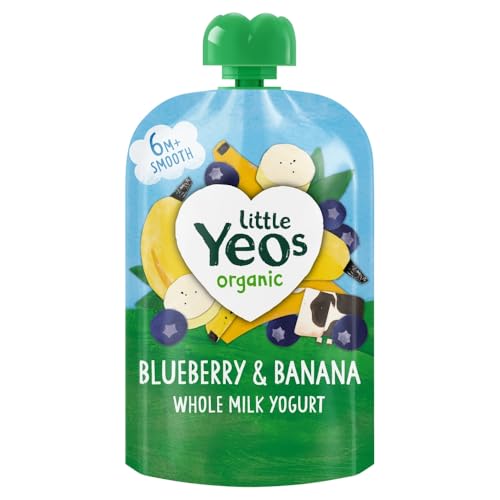 Yeo Valley Little Yeos Organic Blueberry & Banana Yogurt 85g