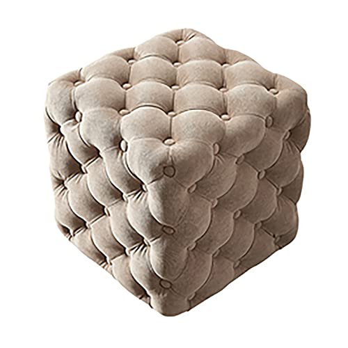 Taburete de tocador moderno ideal para el vestidor o como mesa de centro 2