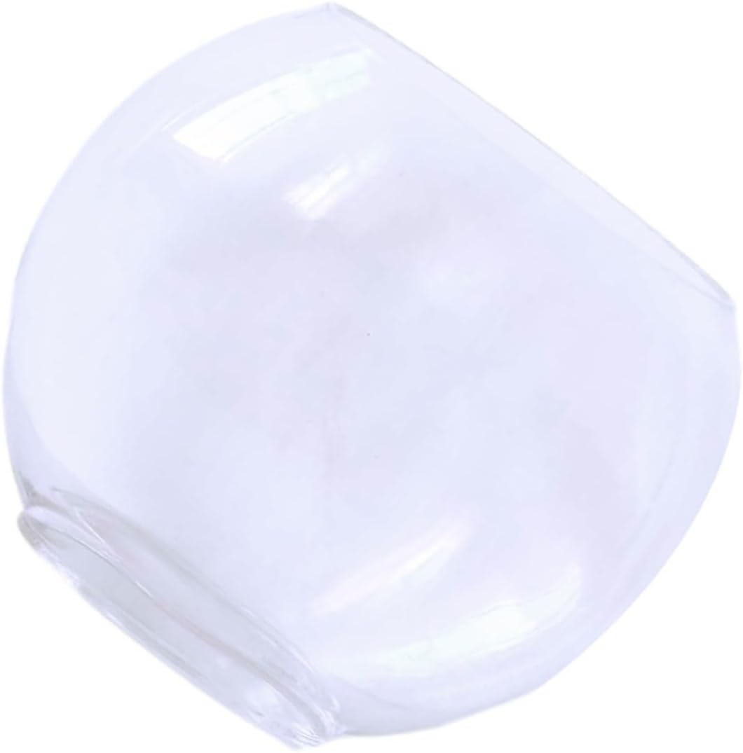 Transparent Goldfish Tank Elegant Desktop Aquarium for Home Decor Fish Bowl for Office Garden and Wedding Settings