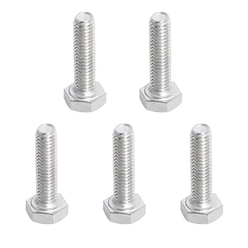 Aopin M4 x 16mm 六角ボルトネジグレード 6.8 ステンレス鋼、ファスナー完全に機械ねじ込み SUS304 50 個