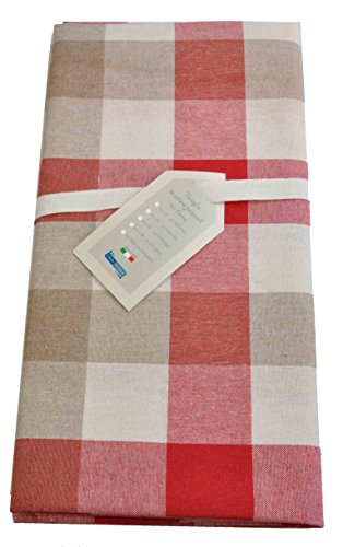 CASA TESSILE Tovaglia in cotone jacquard VICHY