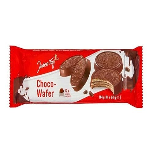 Jeden Tag Choco Wafer, 144 g
