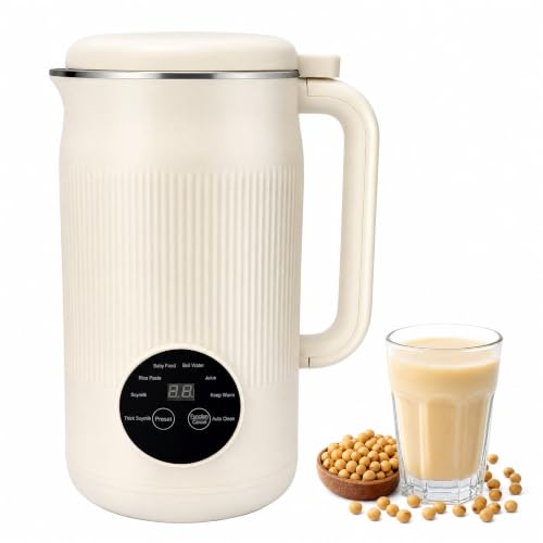 Máquina de leche vegetal 1200 ml, 8 modos (soja y almendra)