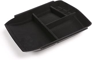 PIUGILH Customized for Cadillac XT5 2016-2020/Cadillac XT6 2020 Accessories Car Center Console Armrest Box Glove Secondary Storage Box Console Organizer Insert Tray with Flocking Style