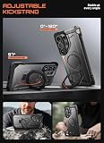 SUPCASE Etui do Samsung Galaxy S26 Ultra z podpórką (UBGrip), [kompatybilne z bezprzewodowym ładowaniem] [ochrona klasy wojskowej] wytrzymałe magnetyczne etui na telefon do S26 Ultra 6.9, czarny