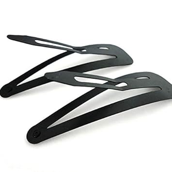 HOME REPUBLIC -12pcs TIK TAK 12PCS/Pack New Simple Black Hair Clips Girls Hairpins BB Clips Barrettes Headbands For Womens Hairgrips Hair Accessories