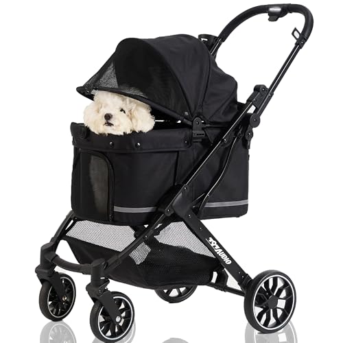 Dog Stroller for Small Medium Dogs, Pet Stroller for Cats