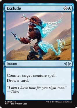 Magic: The Gathering - Exclude - Modern Horizons