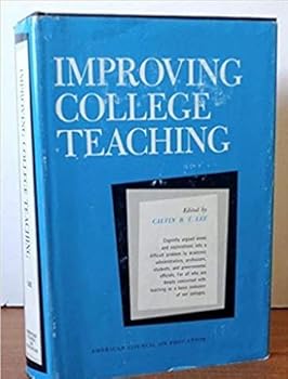 Hardcover Improving College Teaching Book