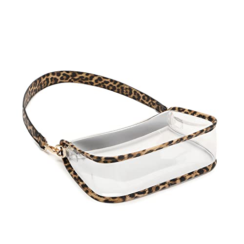 Image of Clear Purse Stadium Approved Bag Transparent Beach Handbag