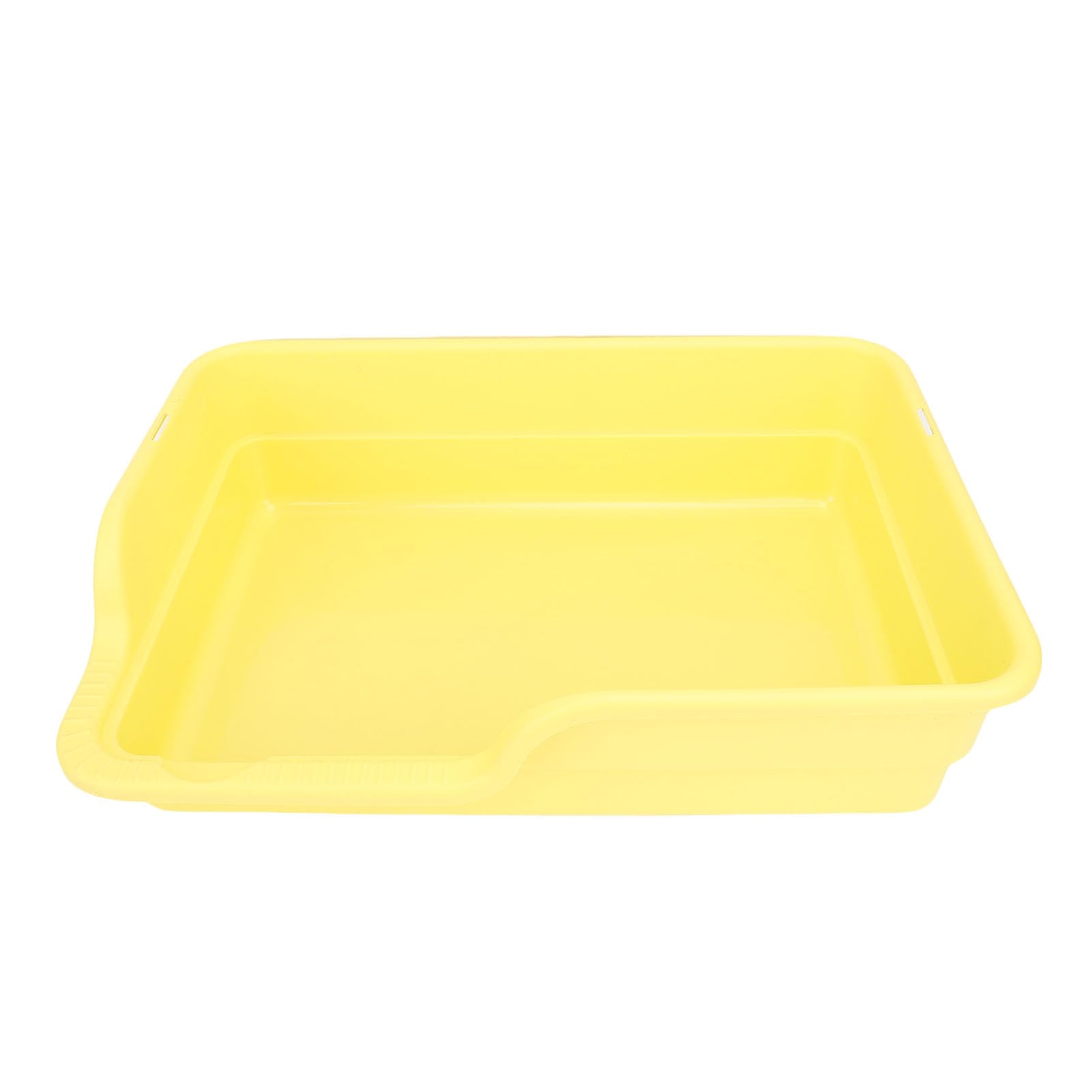 Generic Toaleta dla Psa Siatka ze Stali Nierdzewnej Trwała Taca do Nauki Nocnika do Użytku w Domu Plastik 49x33,5 Cm (YELLOW)