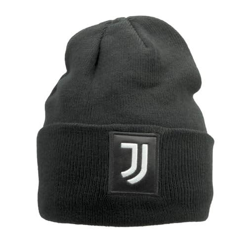Bonnet Juve noir Juventus protège du froid et des oreilles gelées taille unique