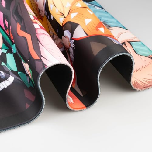 Alfombrilla de ratón XXL Demon Slayer - Alfombrilla de Escritorio (Mouse Pad) Protector Escritorio : Impermeable y Antideslizante (80X35 cm) - imagen 4