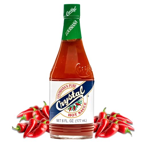 Crystal Pure Hot Sauce, 6 oz
