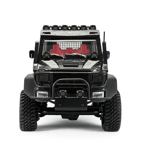 Accesorios parachoques delantero de metal con luz MN86K 1/12 4