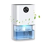 Dehumidifier, 50 OZ Small Dehumidifiers for Room for Home, Quiet with Auto Shut Off, Dehumidifiers for Bedroom, RV, Closet