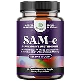 Pure SAM E Supplement 150mg - Nootropic Same 150mg Per Serving for Memory & Brain Support Joint & Liver Health - Natural S-adenosylmethionine for Mood Balance - 90 Capsules