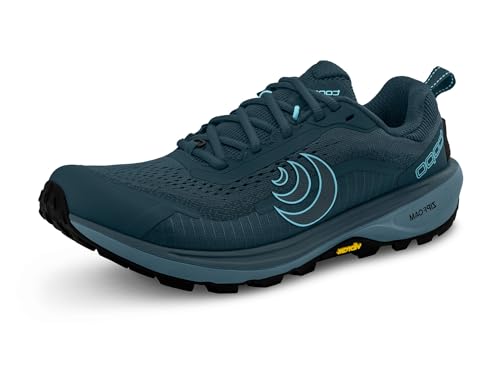 Topo Athletic Women's Terraventure 5 Comfortable 3MM Drop Trail Running Shoes, Athletic Shoes, Slate/Blue, Size 8