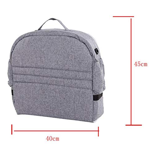 Berço Cama portátil mosquiteiro para bebê dormir dobrável (cinza)