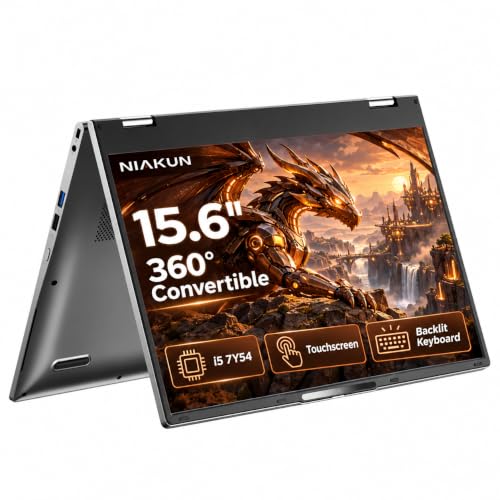 Portátil Convertible 2 en 1 de 15,6" Intel Core i5, 16 GB RAM, SSD 256 GB