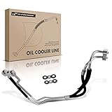 A-Premium Engine Oil Cooler Line Hose Assembly Compatible with Chevrolet S10 Blazer GMC S15 Jimmy Sonoma Syclone Typhoon Oldsmobile Bravada 4.3L 4WD