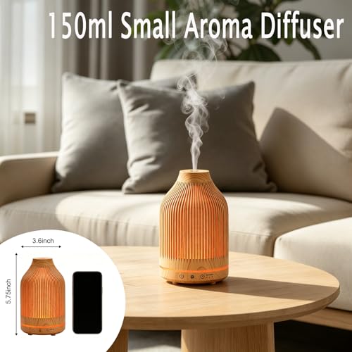 Difusor aromático eléctrico Diffuserlove 150ml con luz LED miniatura 2