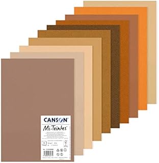 Canson Mi-Teintes Pack A3 10H 60% Bee 160g Soil