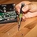 Klein Tools 32717 Precision Screwdriver Set with Case, All-in-One Multi-Function Repair Tool Kit Includes 39 Bits for Apple Products