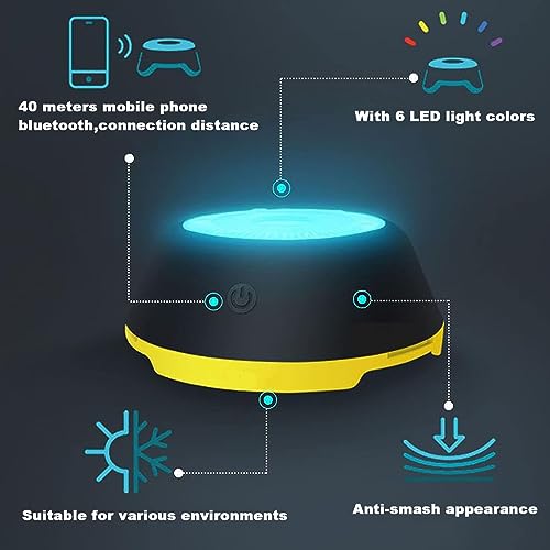 Strumento di reazione alla luce a LED, migliora velocità, agilità e fitness per gli appassionati di sport, lampada intelligente con ventosa per una facile installazione