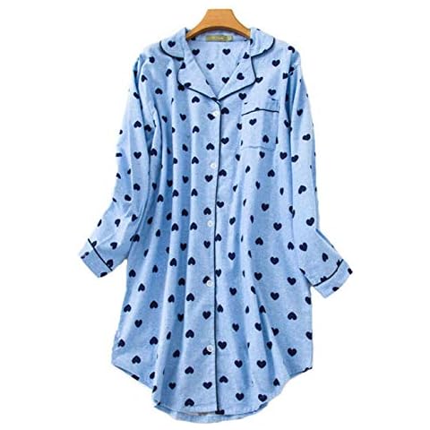 Camisón Mujer DSJJ Manga Larga Tallas Grandes Cover
