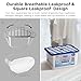 W&E Choice Moisture Absorbers, Portable Humidity Absorber Boxes for Your Bathroom, Closet & Car, Dehumidifier with Fragrance Free, 6 Pack