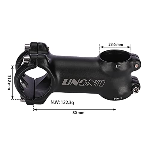 Sunlite Adjustable Sport Stem, 31.8 x 85 x 180 x 25.4mm, Black