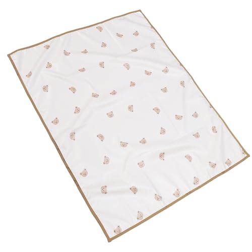 Almofada de cama lavável à prova d'água para período menstrual e incontinência, almofada de proteçã