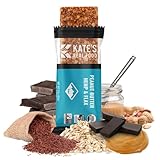 Kate’s Real Food Organic Granola Bars - Peanut Butter Hemp & Flax (2.2 oz, Pack of 12) - Organic Energy Bars Made with Gluten Free Oats - Non GMO, Soy Free, Whole Grains, and All Natural - Healthy Snacks