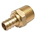SharkBite UC120LFA Threaded Male Adapter, 1/2-Inch by 1/2-Inch