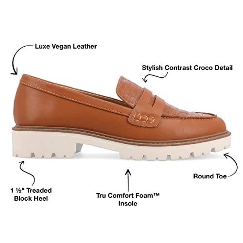 Image of Journee Women's Comfort Foam Kenly Medium and Wide Width Loafer
