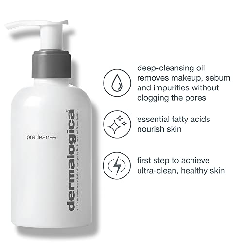 Dermalogica Precleanse (5.1 Fl Oz) Makeup Remover Face Wash - Melt Away Layers Of Makeup, Oils, Sunscreen And Environmental Pollutants #TOP1