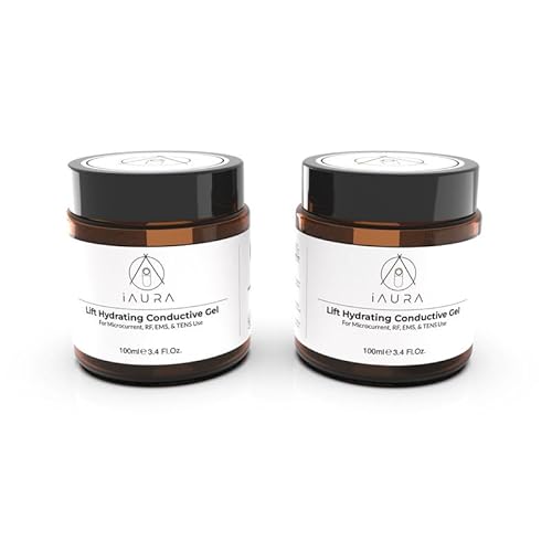 iAURA Lift Hydrating Conductive Gel - For Microcurrent, RF, EMS, TENS & Ultrasound Use (2)