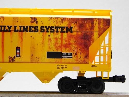 Lionel CSX ACF 4 Bay Graffiti CENTERFLOW Hopper #201569 O Gauge Train CAR 2542161