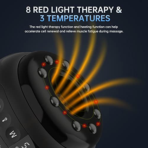 Hangsun Upgraded Cupping Set, Electric Cupping Massager for Promoting Cell Renewal, Smart Cupping Therapy Set with Red Light Therapy, 7 Levels of Suction, 3 Temperatures and 2 Modes Scraping Massage - Image 4