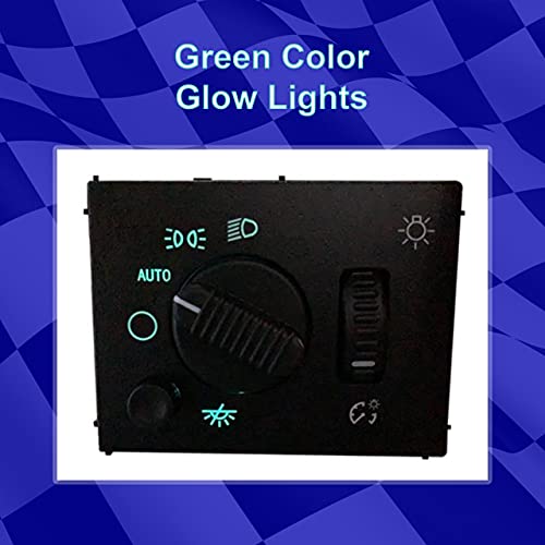 Switchdoctor Headlight Dimmer Switch For 2003-2007 Chevrolet Silverado, Sierra, Hummer H2, 2003-2006 Suburban, Tahoe, Avalanche, Yukon, Escalade #TOP4