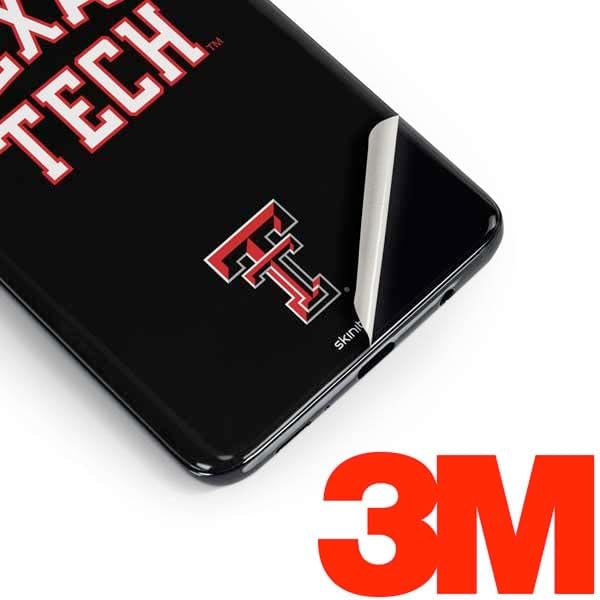 Skinit Decal Phone Skin Compatible with Samsung Galaxy S10e - Officially Licensed College Texas Tech Bold Design