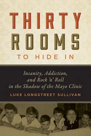 Thirty Rooms to Hide in: Insanity, Addiction, and Rock 'n' Roll in the Shadow of the Mayo Clinic Thirty Rooms to Hide in: Insanity, Addiction, and Rock 'n' Roll in the Shadow of the Mayo Clinic book cover