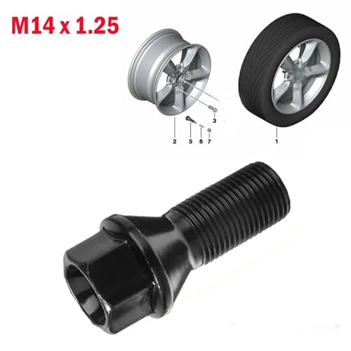 Tuerca de rueda y pernos de cubo de rueda OE 36136781150 para chasis BMW F30 F31 5