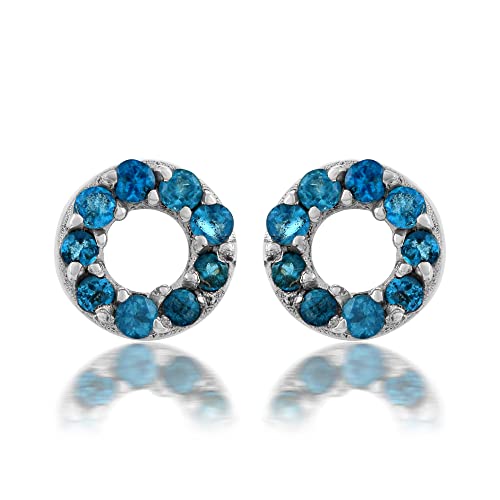 Boucles d'oreilles 925 argent et pierres naturelles multicolores de prestige