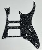 Golpeador compatible con guitarra Ibanez RG 350 DX Style (4 capas, color negro perlado)