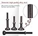 Smoothing Air Hammer Bits Set, 5Pcs Smoothing Air Hammer Tool Kit Air Hammer Atachments Air Chisel Bits, Extended Length Pneumatic Hammer Bit with Spring, Power Hammer Drills Tools & Home Improvement