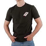  Cleptomanicx Fortune Tella T-Shirt Herren (Scarab grün, S, s)